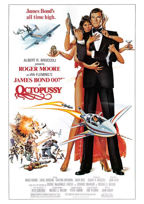 Cover for James Bond · James Bond: Octopussy (Cartolina) (MERCH)