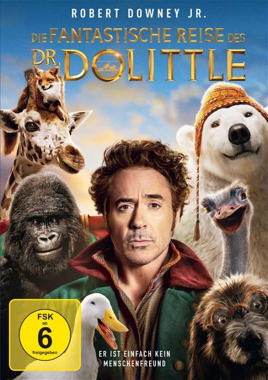 Cover for Robert Downey Jr.,antonio Banderas,michael... · Die Fantastische Reise Des Dr.dolittle (DVD) (2020)