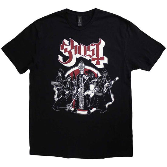 Cover for Ghost · Ghost Unisex T-Shirt: Road to Rome (T-shirt) [size S] [Black - Unisex edition] (2013)