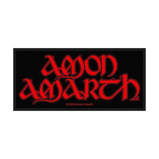 Cover for Amon Amarth · Red Logo (Patch) (2019)