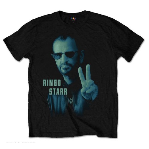 Ringo Starr Unisex T-Shirt: Colour Peace - Ringo Starr - Produtos - Bravado - 5055979901365 - 