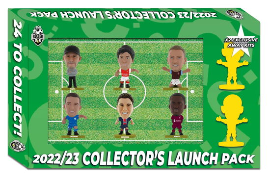 Cover for Soccerstarz  8 Figure Launch Pack 202223 Version GREEN Pack Figures (MERCH)