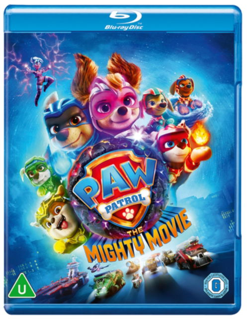Cover for Cal Brunker · Paw Patrol: The Mighty Movie (Blu-ray) (2023)