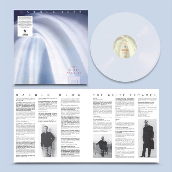 Cover for Harold Budd · The White Arcades (Clear Vinyl LP+DL Gatefold) (LP) (2023)