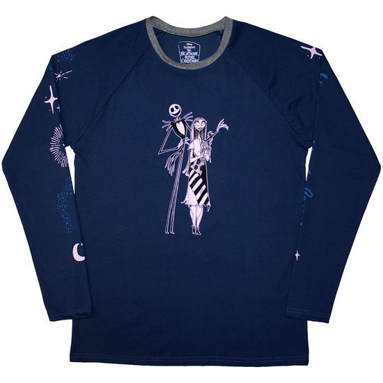 The Nightmare Before Christmas Unisex Long Sleeve T-Shirt: Celestial (Embellished) - Nightmare Before Christmas - The - Merchandise -  - 5056737254365 - May 20, 2024