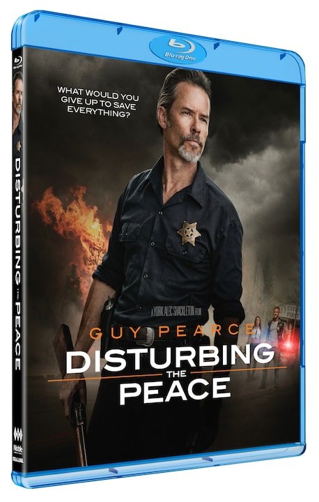 Cover for Guy Pearce · Disturbing the Peace (Blu-ray) (2021)