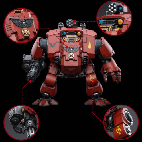 Cover for Bloomage Joytoy Tech · Joytoy Wh 40k Blood Angels Redemptor Dreadnought 1 (MERCH) (2023)