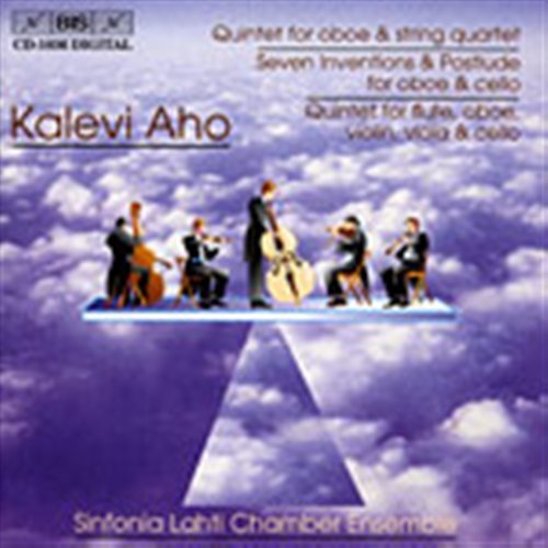 Cover for Aho,kalevi / Sinfonia Lahti Chamber Ensemble · Quintet for Oboe &amp; String Quartet (CD) (2000)
