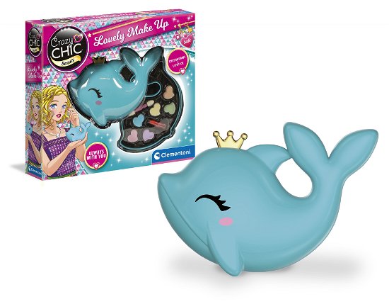Crazy Chic - Dolphin Trousse (18636) - Crazy Chic - Merchandise - Clementoni - 8005125186365 - June 23, 2023