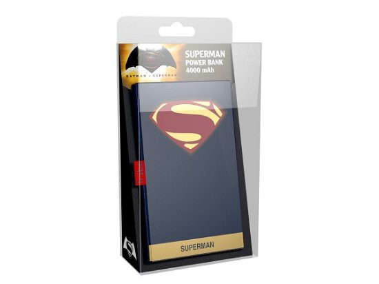 Power Bank Deck 4000mAh DC Movie Superman - Dc - Merchandise - TRIBE - 8054392658365 - 