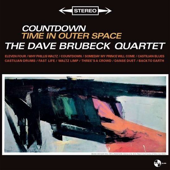 Cover for Dave Brubeck Quartet · Countdown Time In Outer Space (LP) [Remastered edition] (2019)