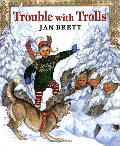 Trouble with Trolls - Jan Brett - Książki - Penguin Putnam Inc - 9780399223365 - 21 października 1992