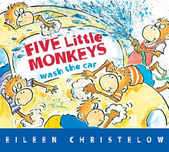 Cover for Eileen Christelow · Five Little Monkeys Wash the Car (Board book) [Brdbk edition] (2014)
