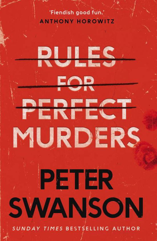 Cover for Peter Swanson · Rules for Perfect Murders (Taschenbuch) (2020)