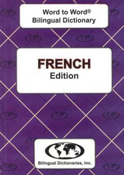 Cover for C. Sesma · English-French &amp; French-English Word-to-Word Dictionary (Taschenbuch) [2 Revised edition] (2011)