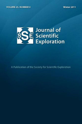 Cover for Society for Scientific Exploration · Jse 25: 4 Winter 2011 (Pocketbok) (2011)