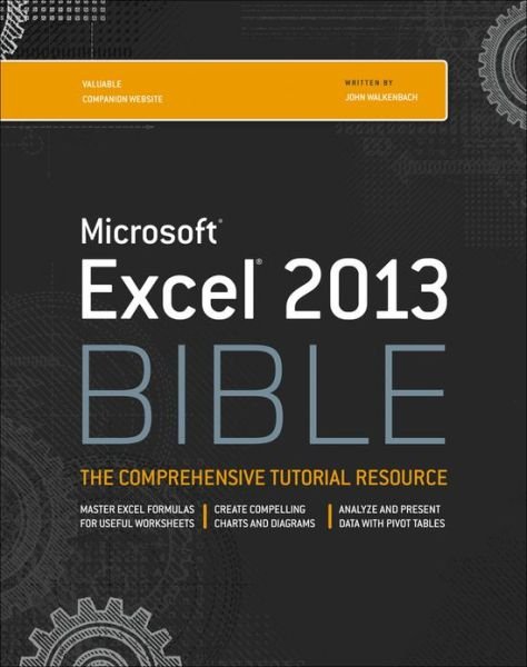 Cover for Walkenbach, John (J-Walk and Associates, Inc., San Diego, CA) · Excel 2013 Bible - Bible (Paperback Bog) (2013)