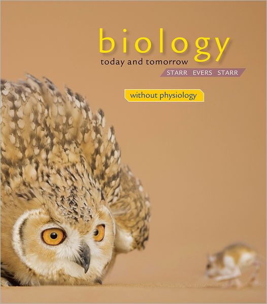 Cover for Starr, Cecie (N/A) · Biology Today and Tomorrow without Physiology (Paperback Book) [International edition] (2012)