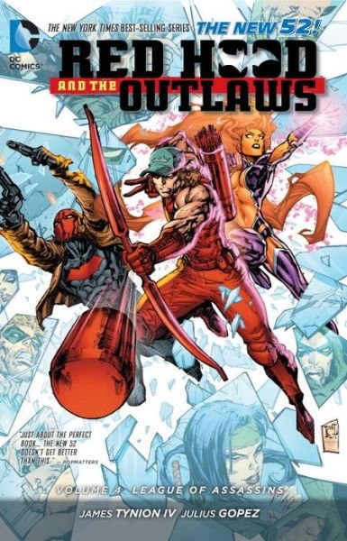 Cover for James Tynion IV · Red Hood and the Outlaws Vol. 4: League of Assassins (The New 52) (Paperback Book) (2014)
