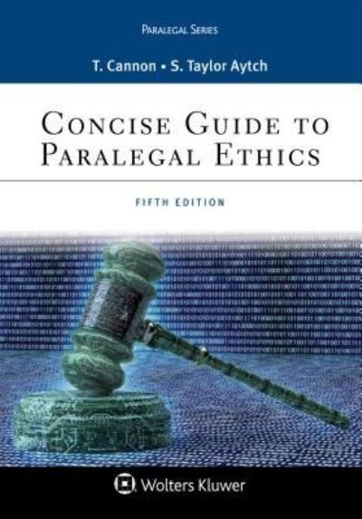 Cover for Therese A. Cannon · Concise Guide to Paralegal Ethics (Taschenbuch) (2018)