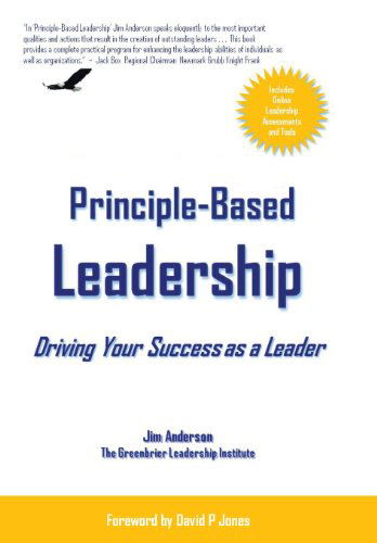 Cover for Jim Anderson · Principle-based Leadership: Driving Your Success As a Leader (Hardcover Book) (2013)