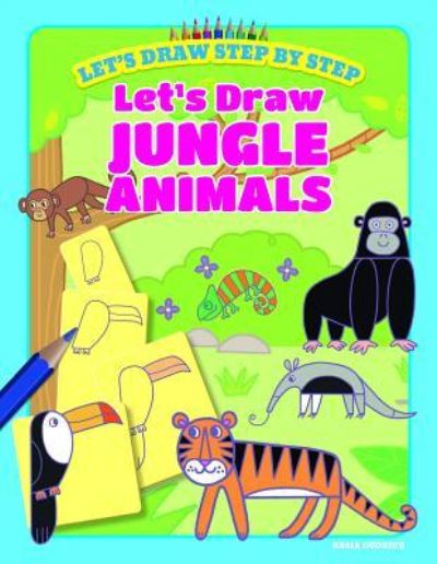 Cover for Kasia Dudziuk · Let's Draw Jungle Animals (Paperback Book) (2019)