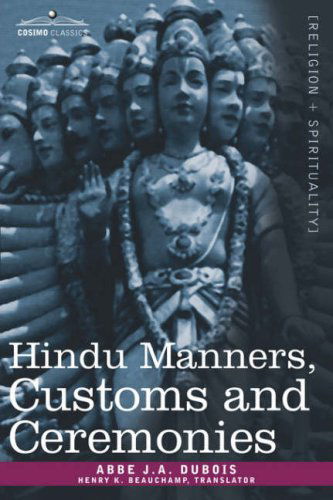 Cover for Henry K. Beauchamp · Hindu Manners, Customs and Ceremonies (Paperback Book) (2007)