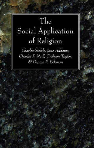 Cover for Charles Stelzle · The Social Application of Religion: (Paperback Book) (2008)