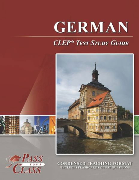 Cover for PassYourClass · German CLEP Test Study Guide (Paperback Book) (2020)