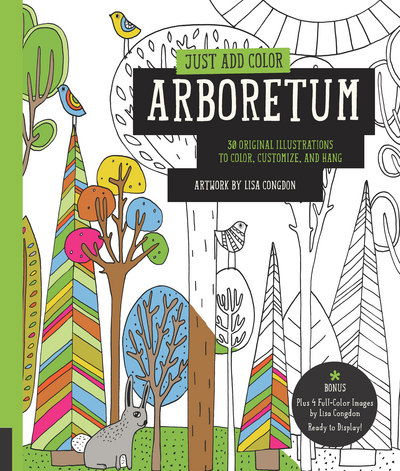 Cover for Lisa Congdon · Just Add Color: Arboretum (Paperback Book) (2016)