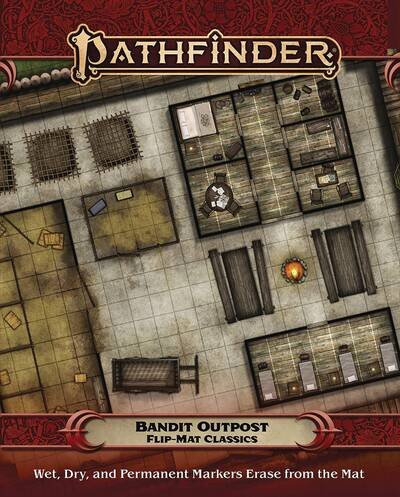 Cover for Corey Macourek · Pathfinder Flip-Mat Classics: Bandit Outpost (GAME) (2020)
