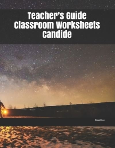 Cover for David Lee · Teacher's Guide Classroom Worksheets Candide (Pocketbok) (2019)