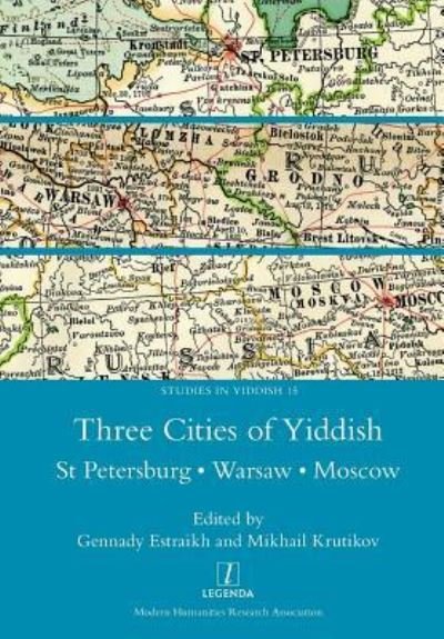 Cover for Gennady Estraikh · Three Cities of Yiddish (Paperback Book) (2018)