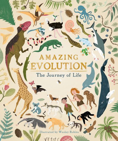 Cover for Anna Claybourne · Amazing Evolution: The Journey of Life (Inbunden Bok) (2019)