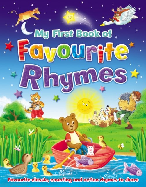 Cover for My First Book of Favourite Rhymes: Favourite classic, counting and action rhymes to share - My First Book of Favourite Rhymes (Hardcover Book) (2023)