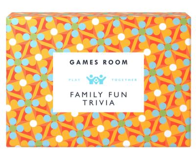 Family Fun Trivia - Games Room - Gesellschaftsspiele - Chronicle Books - 9781797228365 - 25. April 2024