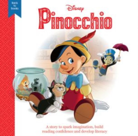 Cover for Disney · Disney Back to Books: Pinocchio (Gebundenes Buch) (2025)