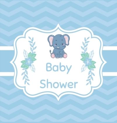 Cover for Lulu and Bell · Blue baby shower guest book (Hardcover) (Hardcover Book) (2020)