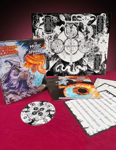 Dungeon Crawl Classics #100: The Music of the Spheres is Chaos - boxed set - DCC DUNGEON CRAWL CLASSICS - Harley Stroh - Livres - Goodman Games - 9781958809365 - 16 janvier 2024