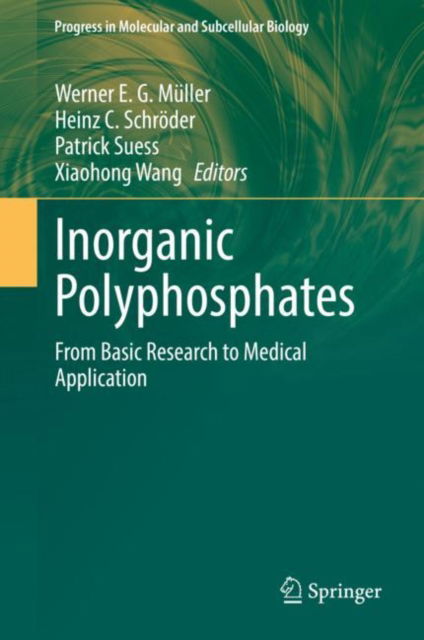 Cover for Inorganic Polyphosphates: From Basic Research to Medical Application - Progress in Molecular and Subcellular Biology (Hardcover Book) [2022 edition] (2022)