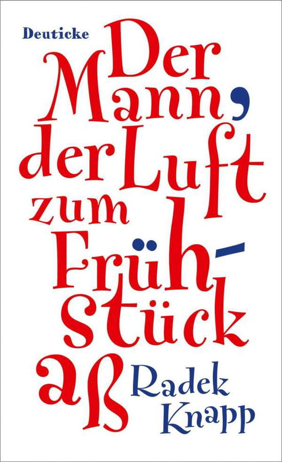 Cover for Knapp · Knapp:der Mann, Der Luft Zum FrÃ¼hstÃ¼ck (Book)