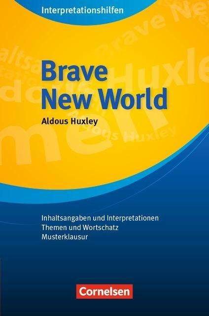 Cover for Csel-interpr · Aldous Huxley 'Brave New World'.Interpr (Buch)