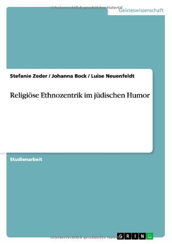 Cover for Zeder · Religiöse Ethnozentrik im jüdisch (Bok) [German edition] (2013)