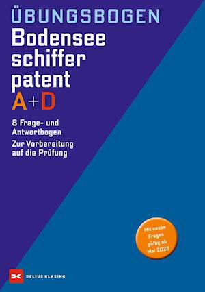 Cover for Marco Stolle · Übungsbogen Bodensee-Schifferpatent A + D (Book) (2023)