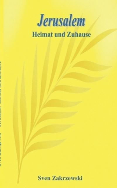 Cover for Sven Zakrzewski · Jerusalem (Book) (2023)
