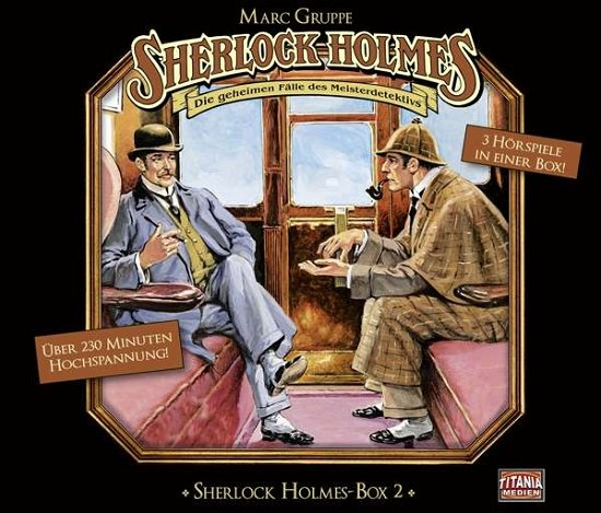 Cover for Sherlock Holmes Box 2 · Im Schatten Des Rippers / Das Entwendete Fallbeil (CD) (2017)