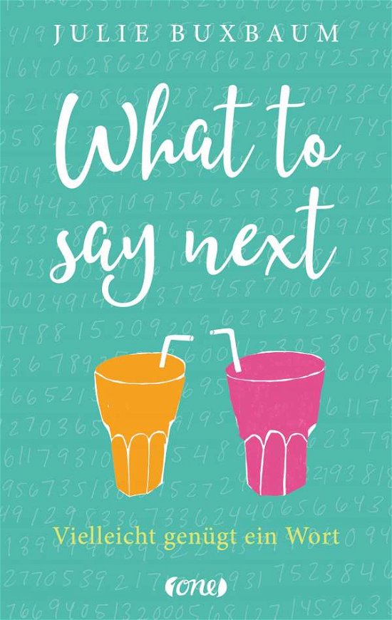 Cover for Julie Buxbaum · What to say next (Paperback Book) (2021)