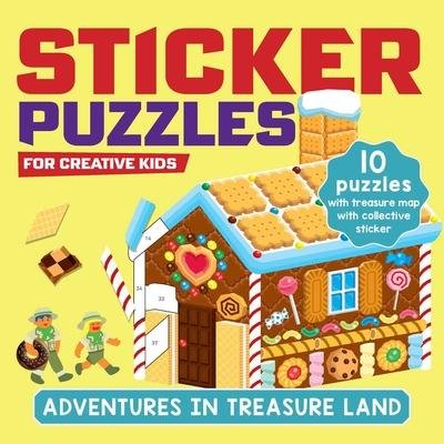 Cover for Gakken Early Childhood Experts · Sticker Puzzles for Creative Kids; Adventures in Treasureland (Taschenbuch) (2023)