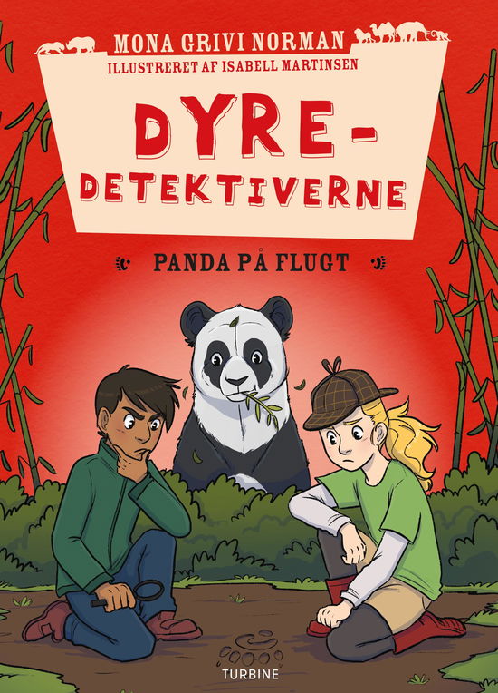 Dyredetektiverne: Panda på flugt - Mona Grivi Norman - Bøker - Turbine - 9788740663365 - 21. oktober 2020