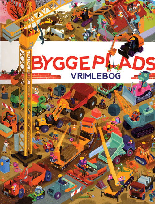 Cover for Stephan Lomp · Vrimlebog: Byggeplads (Cardboard Book) [1st edition] (2015)